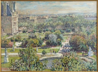 The Tuileries by Claude Monet